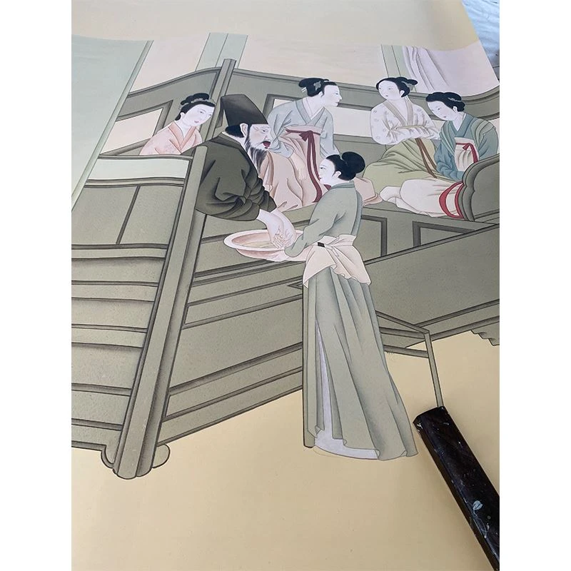 Hand Painted Figure Art